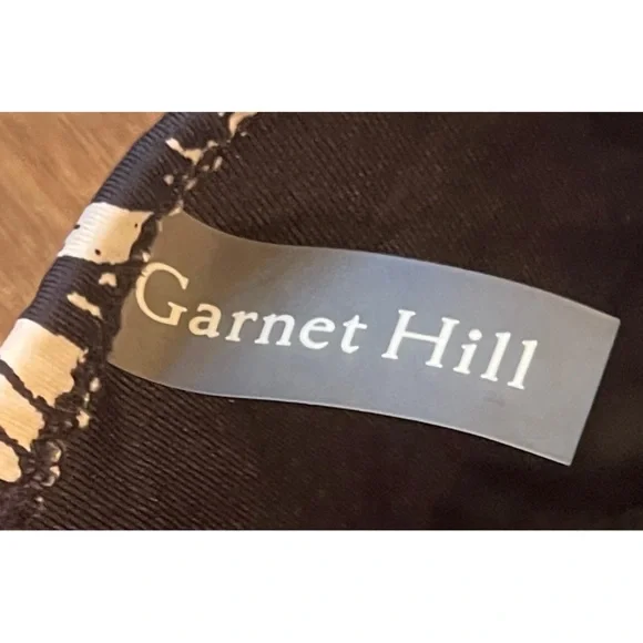 Garnet Hill Black & White One-Piece Swimsuit - Size 14 NWOT - Picture 7 of 9